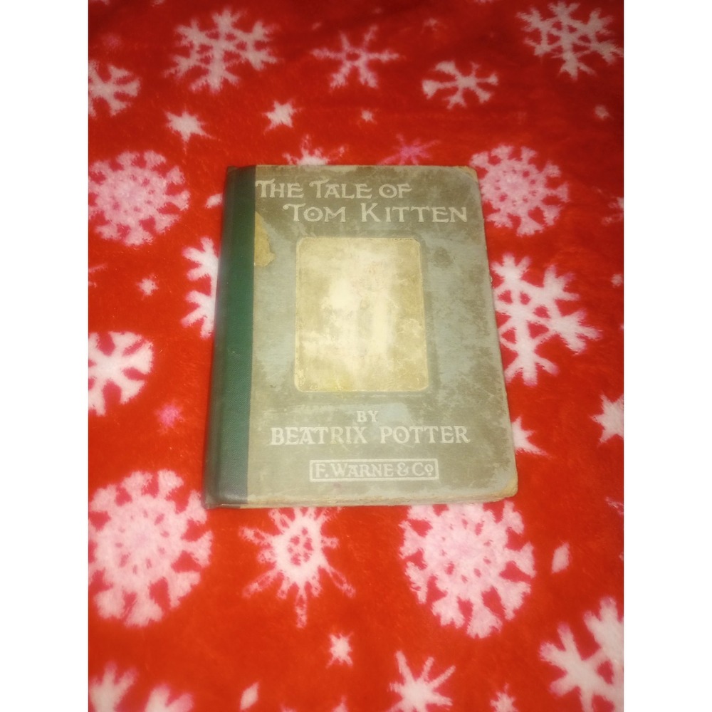 Beatrix Potter Lot Of (3) 1907-08 Books Puddle Duck, Tom Kitten And Peter Rabbit